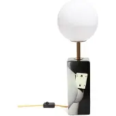 Seletti Bordslampa , Toiletpaper, dimbara, Svart, Vardagsrum, Keramik, Design