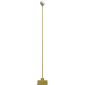 Northern Design golvlampa Snowball, dimbar, Mässing / guld, Vardagsrum / matsal, Metall, Design, Golvlampa