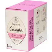 Rogé Cavaillès Savon Amande Lactee 600g Tvål 3 Enheter