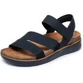 SKECHERS Remsandal 'LIFTED COMFORT' svart
