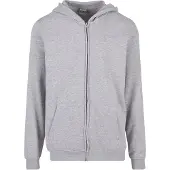 Urban Classics Sweatjacka gråmelerad