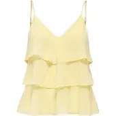 ONLY Blus 'ONLLinn' ljusgul