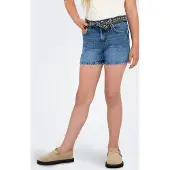 ONLY GIRLS Jeans 'KOGElla' blå denim / svart / vit