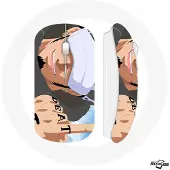 CAPACHEAP Souris Sans Fil Trafalgar Law One Piece Manga