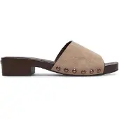 Tamaris Pantolette mörkbeige
