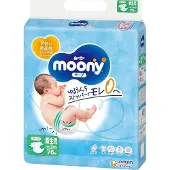 Moony blöjor AIRFIT, NB, 76 st, 0-5kg, 13780