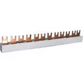 Eti-Polam kopplingsskena stift 4P 100A 16mm2 12 mod. IZ16/4F/12 (002921068)