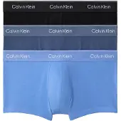 Calvin Klein 3 Pack Low Rise Trunks Icon Cotton Stretch