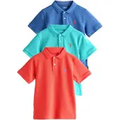 Next T-shirt blå / aqua / hallon