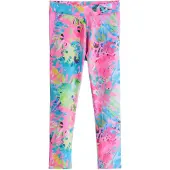 Next Leggings gul / grön / orange / rosa