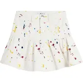 Desigual Kjol 'Splash' blå / röd / vit