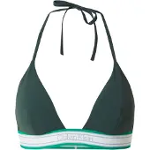Calvin Klein Halter Triangle Bikini Top CK Icon