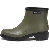 Aigle Ankelboots 'Fulfeel low' oliv / svart / vit