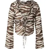 MYLAVIE by Sarah Harrison Blus svart / vit
