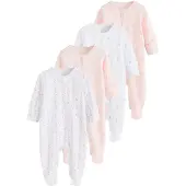 Next Pyjamas grön / rosa / rosé / vit