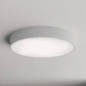 TEMAR LIGHTING Taklampa Cleo 500 , dimbar, Aluminium / grå / zink, Vardagsrum / matsal, Metall, Modern, Taklampa
