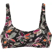 Buffalo Bikiniöverdel ljusbeige / lavendel / orange / svart