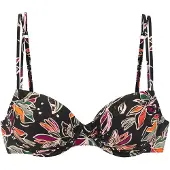 Buffalo Bikiniöverdel beige / mörkgrön / orange / svart