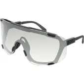 POC Devour Photochromic Bike Sunglasses Translucent Black/Clarity Photochromic/Changeable Grey