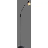 Paul Neuhaus Golvlampa Loki, Svart, Vardagsrum / matsal, Metall, Golvlampa