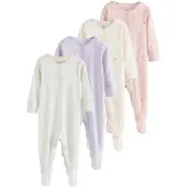 Next Pyjamas ljusbeige / ljusblå / lavendel / gammalrosa