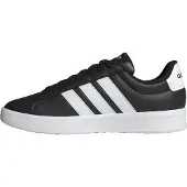 Adidas Låg sneaker 'Grand Court 3.0' svart / vit
