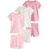Next Pyjamas rosa / gammalrosa / ljusrosa / naturvit