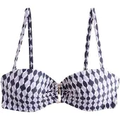 Next Bikiniöverdel marinblå / syrén / vit