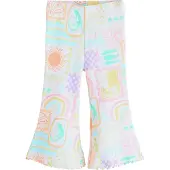 Next Leggings aqua / lila / aprikos / off-white