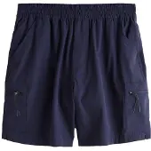 Next Badshorts marinblå