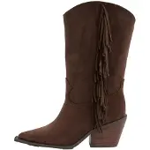Lipsy Cowboystövel choklad