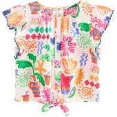 Next Blus grön / orange / rosa / röd