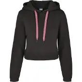 Urban Classics Sweatshirt rosa / svart