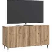 vidaXL TV-skåp Artisan-ek 99 x 34,5 x 52 cm Konstruerat trä