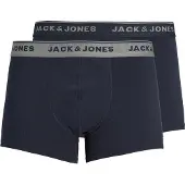 Jack & Jones Boxershorts 'Vincent' marinblå / gråmelerad