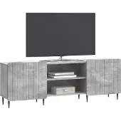 vidaXL TV-skåp Betonggrå 150 x 31 x 52 cm Konstruerat trä