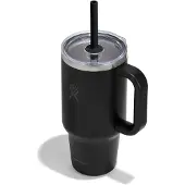 Hydroflask 32oz Travel Tumbler Clear Lid