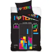 MCU Tetris Gamer sängkläder i 100 % bomull
