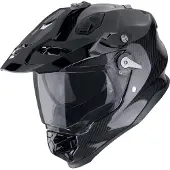 Scorpion ADF-9000 Kolfiber Integral- och crosshjälm Svart L Unisex sort