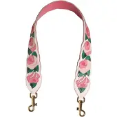 Dolce&Gabbana Vit Blommig Kalvskinns Axelhänget Bag Accessory