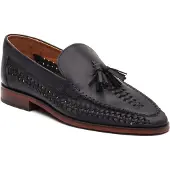 Base london Bracken Läder Loafer Herr Navy Loafers