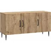 vidaXL TV-skåp Artisan-ek 99 x 34,5 x 50 cm Konstruerat trä