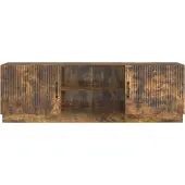 vidaXL TV-skåp Rökt ek 150 x 31 x 47 cm Konstruerat trä