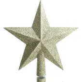 Décoris guldglitter toppstjärna