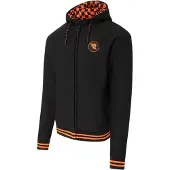Riding Culture Riding Hoodie herr Huvtröja med dragkedja för motorcykel Svart/Orange M Herrar sort