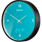 Bresser Mytime Led-väggklocka Med Temperaturvisning
