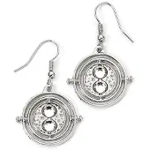 Ginza.se Harry Potter: Silver Tone Time Turner Drop Earrings