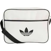 Adidas Originals Axelremsväska 'Airliner' svart / vit