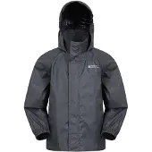Mountain Warehouse Childrens/Kids Pakka II Waterproof Jacket (Grey)