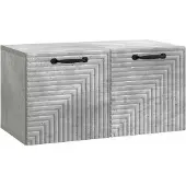 vidaXL Väggmonterad TV-bänk Väggmonterad Betonggrå 59,5 x 31 x 30 cm